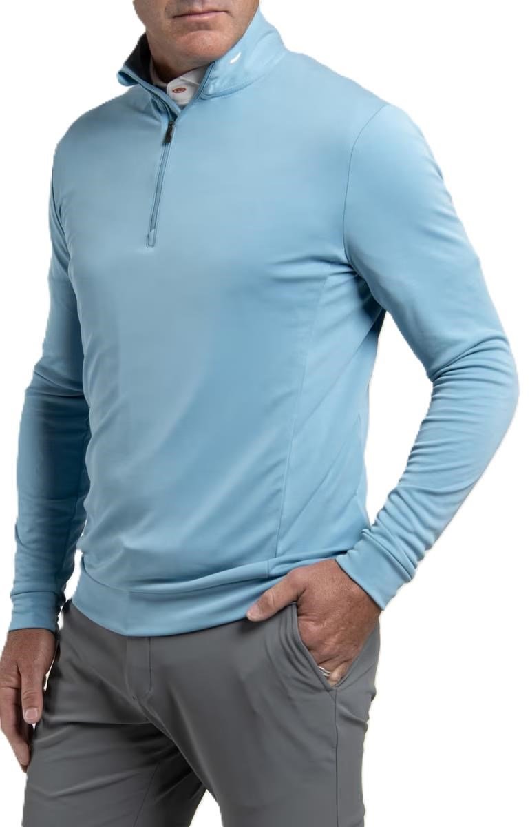 KJUS Kallen Half-Zip sudadera de hombre, atlas blue