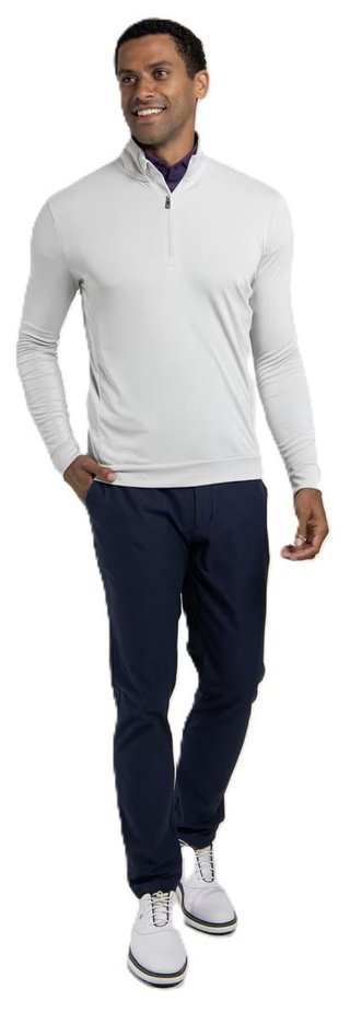 KJUS Kallen Half-Zip sudadera de hombre, alloy