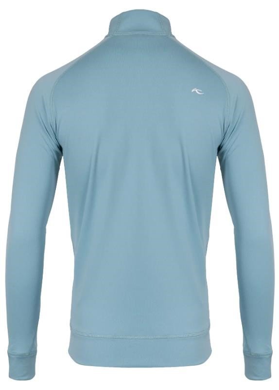KJUS Keano Half-Zip sudadera de hombre, riverbank/atlanta blue