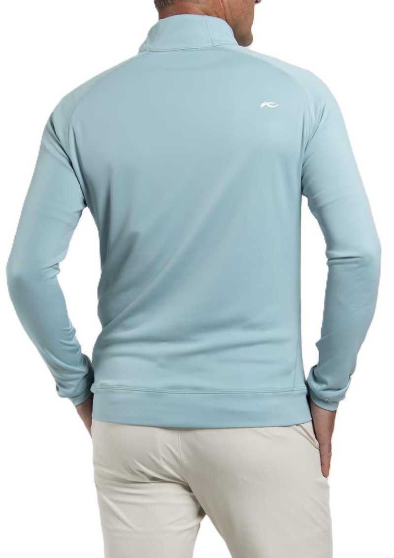 KJUS Keano Half-Zip sudadera de hombre, riverbank/atlanta blue
