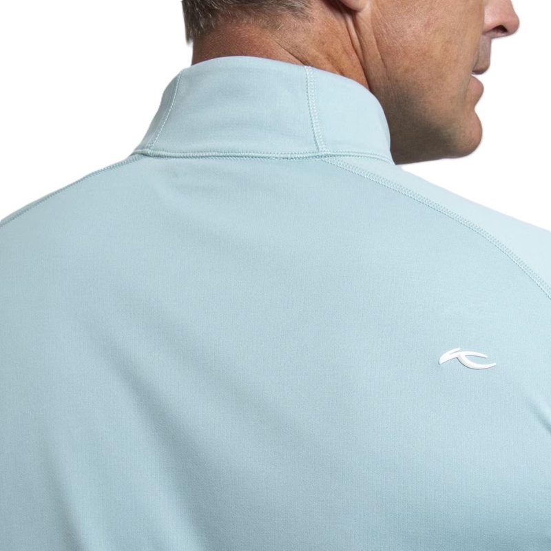 KJUS Keano Half-Zip sudadera de hombre, riverbank/atlanta blue