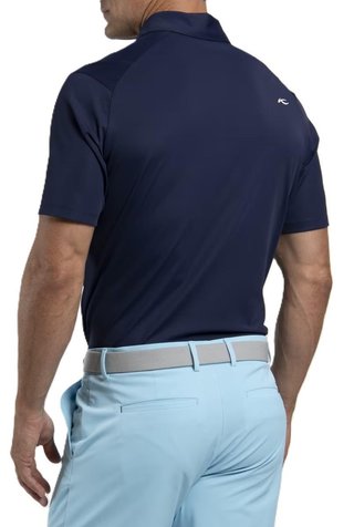 KJUS Cool Point polo de hombre, azul atlanta