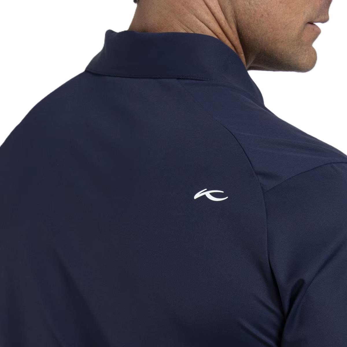 KJUS Cool Point polo de hombre, azul atlanta