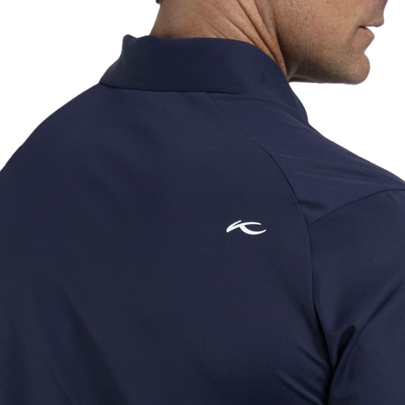 KJUS Cool Point polo de hombre, azul atlanta