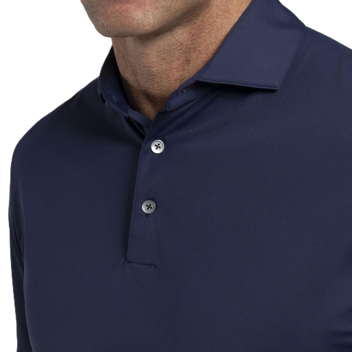 KJUS Cool Point polo de hombre, azul atlanta
