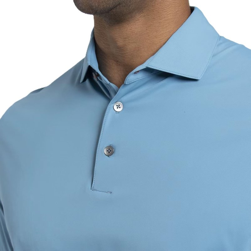 KJUS Cool Point polo de hombre, azul atlas