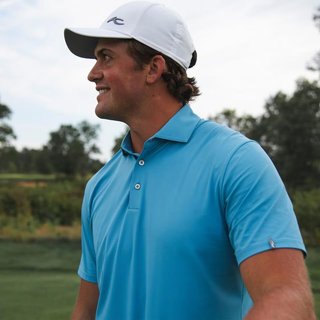 KJUS Cool Point polo de hombre, azul atlas