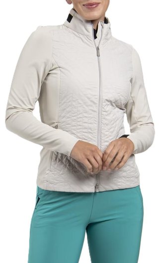 KJUS Retention chaqueta de mujer, oyster/black