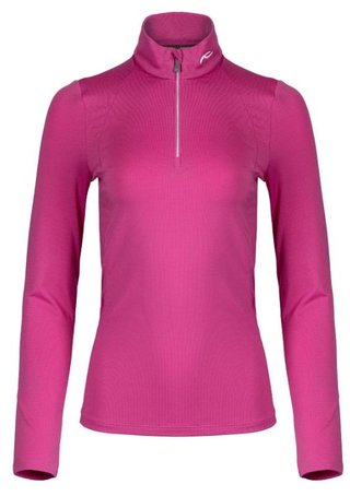 KJUS Collagen Midlayer Half-Zip sudadera de mujer, peony