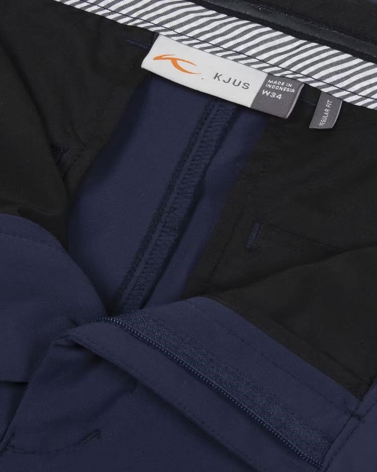 KJUS Iver pantalones de hombre (tailored fit), atlanta blue