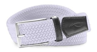 KJUS Classic Web Wide cinturón unisex, blanco
