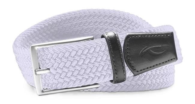 KJUS Classic Web Wide cinturón unisex, blanco