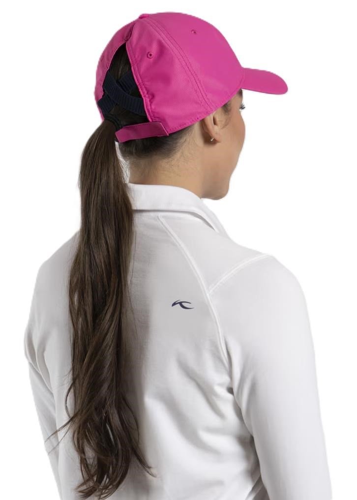 KJUS Women Dual Ponytail gorra de mujer, peony/atlanta blue