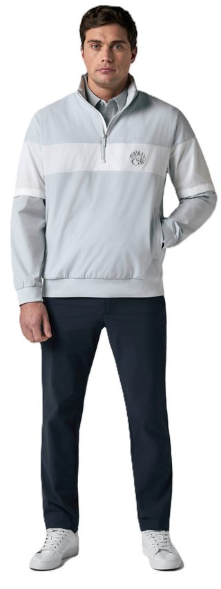 Callaway Modern Traveler Half Zip Convertible chaqueta de hombre, gray dawn