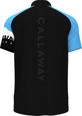 Callaway Modern Traveler Premium Mixed Texture polo de hombre, antracita