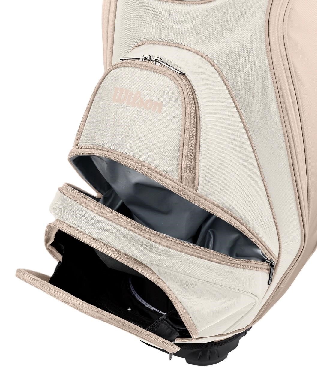 Wilson Aurora bolsa de carro para dama, off white/beige