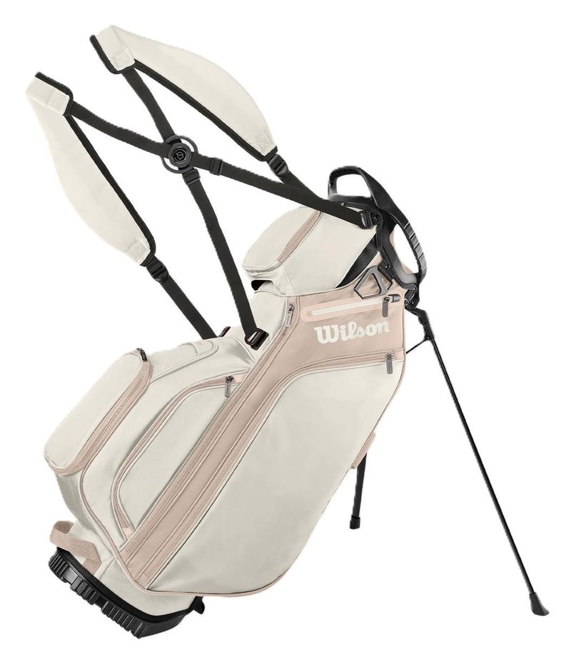 Wilson Aurora ladies stand bag, blanco/beige