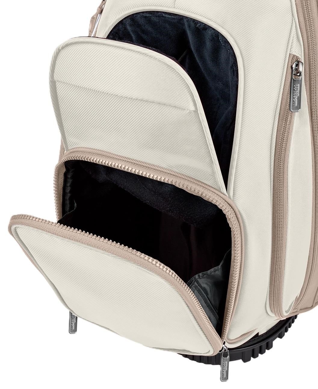 Wilson Aurora ladies stand bag, blanco/beige
