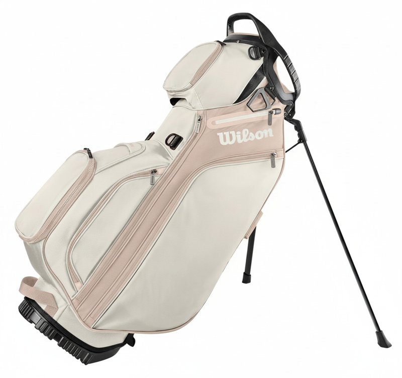 Wilson Aurora ladies stand bag, blanco/beige