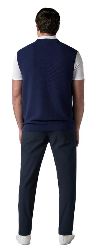 Callaway Mid Century chaleco de hombre, medieval blue