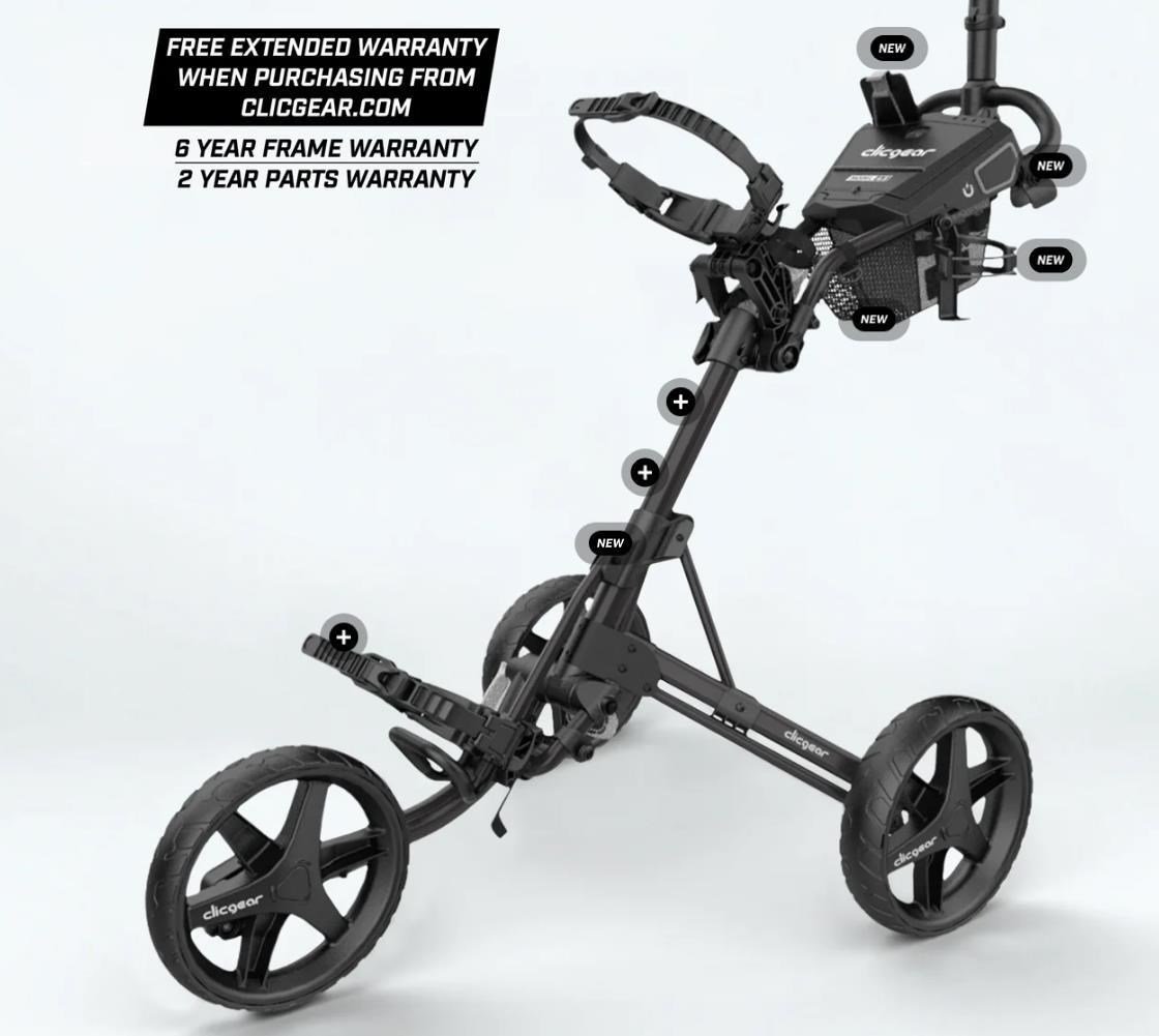 Clicgear 4.5 carrito manual, gris pizarra