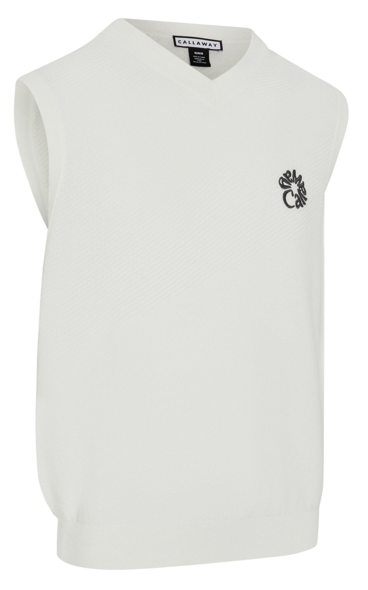 Callaway Mid Century chaleco de hombre, bright white
