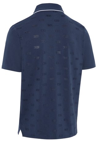 Callaway Mid Century Jacquard polo de hombre, medieval blue