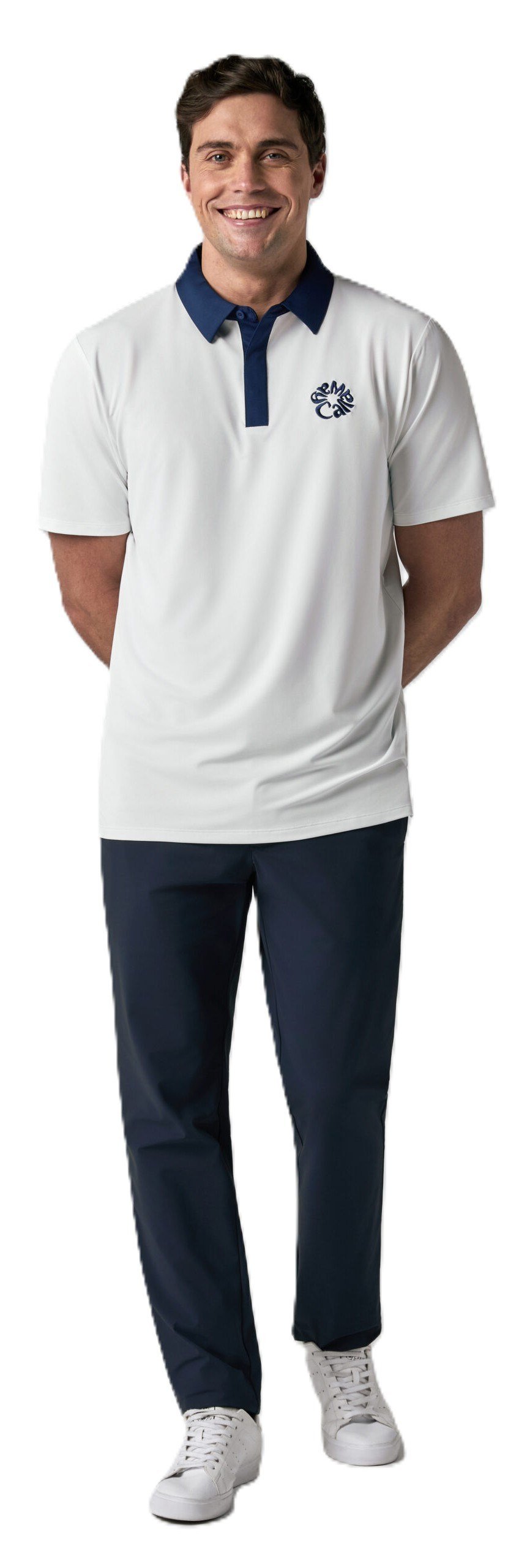Callaway Mid Century polo de hombre, bright white