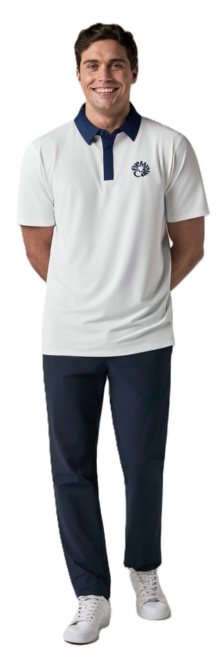 Callaway Mid Century polo de hombre, bright white