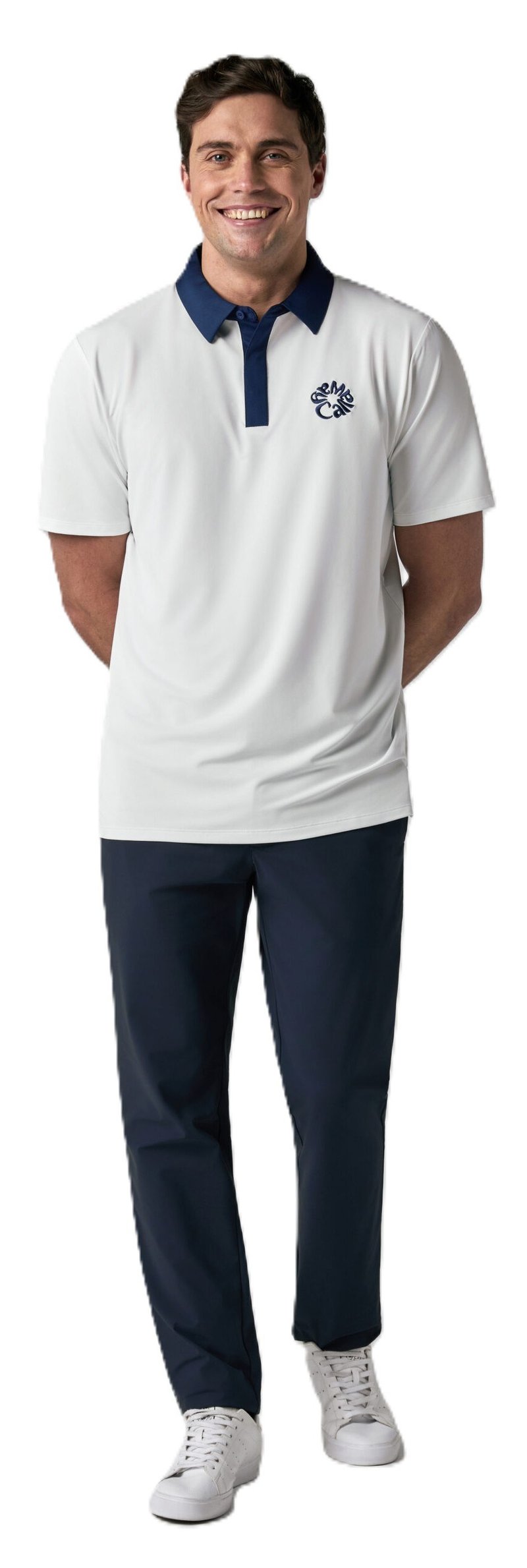 Callaway Mid Century polo de hombre, bright white