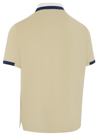 Callaway Mid Century Striped Rib Collar polo para hombre, fields of rye