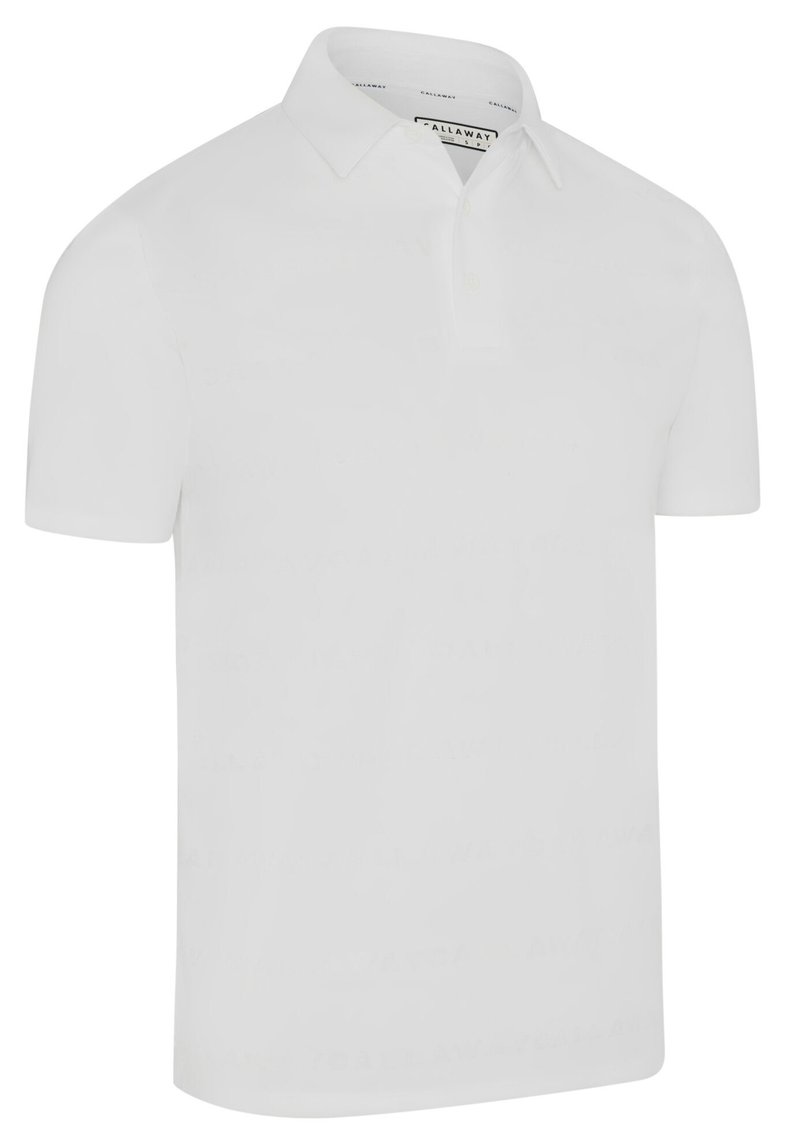 Callaway Mid Century Jacquard polo de hombre, bright white