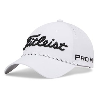 Titleist Tour Breezer gorra de hombre, blanco/negro