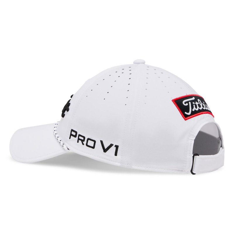 Titleist Tour Breezer gorra de hombre, blanco/negro