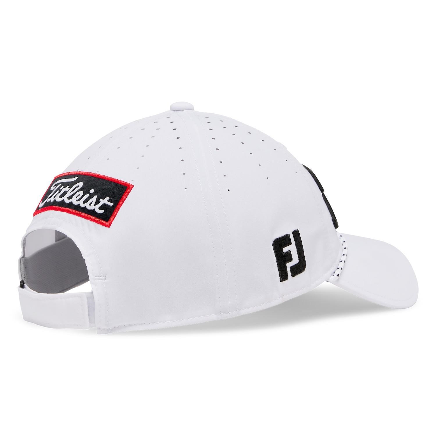 Titleist Tour Breezer gorra de hombre, blanco/negro