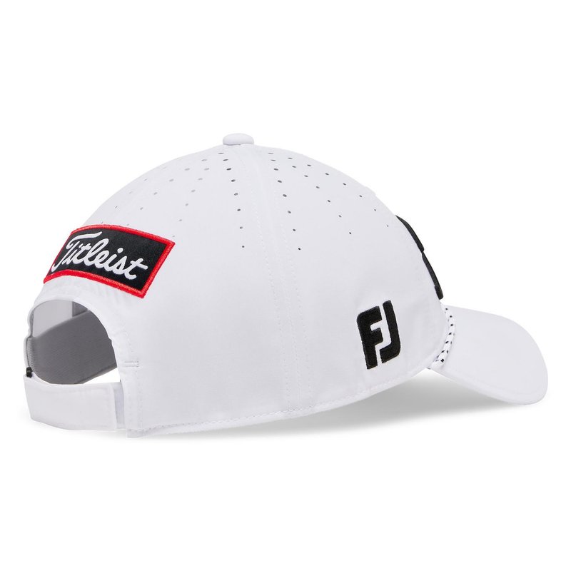 Titleist Tour Breezer gorra de hombre, blanco/negro