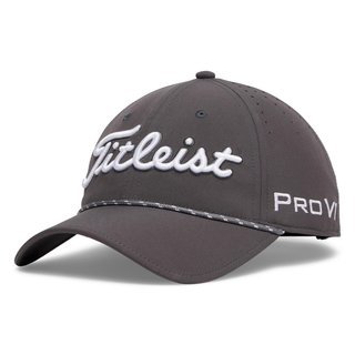 Titleist Tour Breezer gorra de hombre, carbón/blanco
