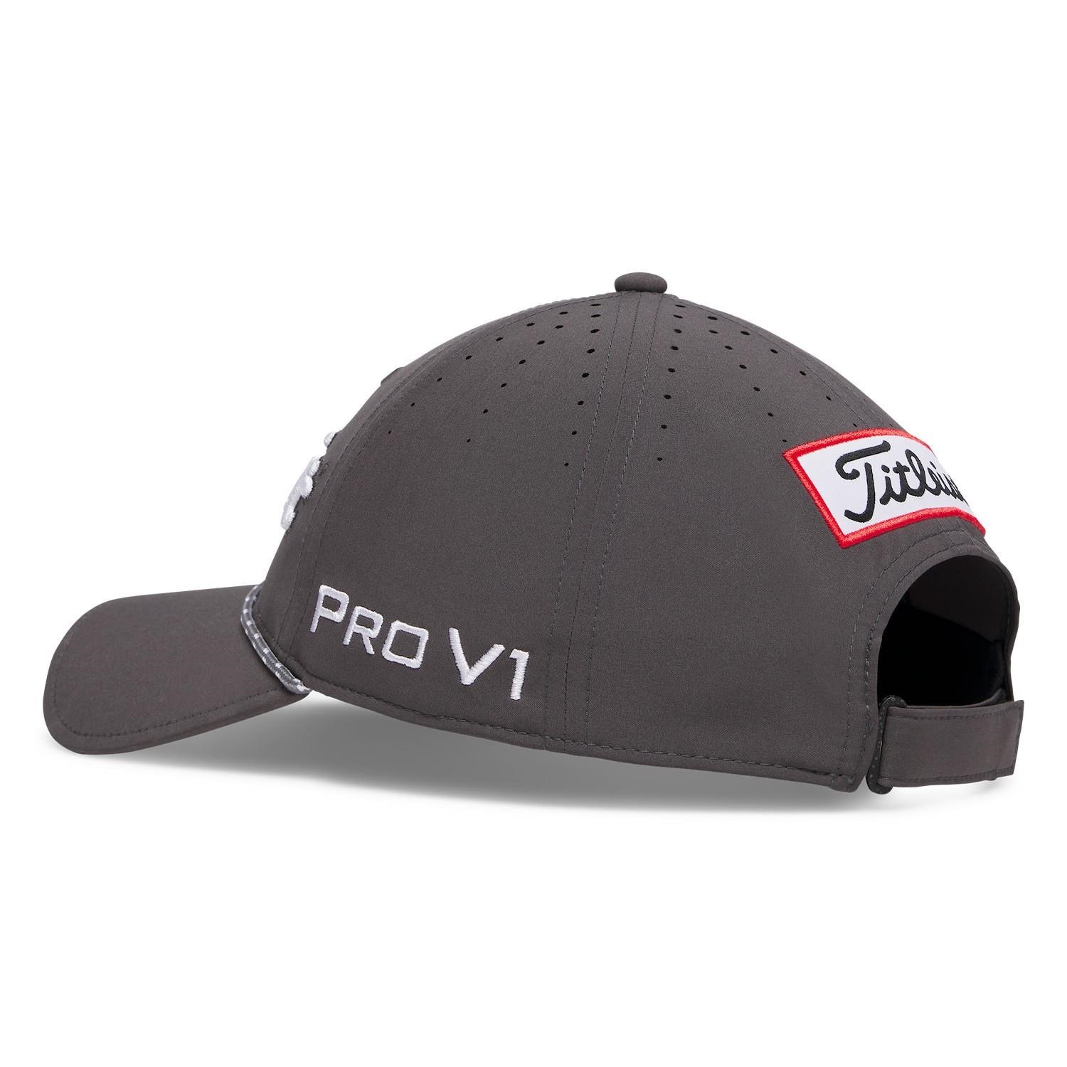Titleist Tour Breezer gorra de hombre, carbón/blanco