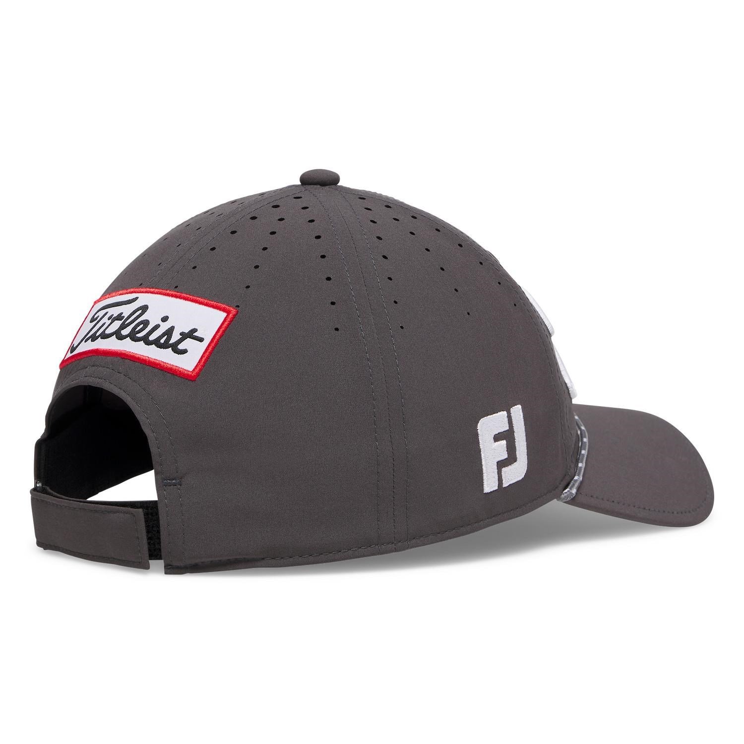 Titleist Tour Breezer gorra de hombre, carbón/blanco