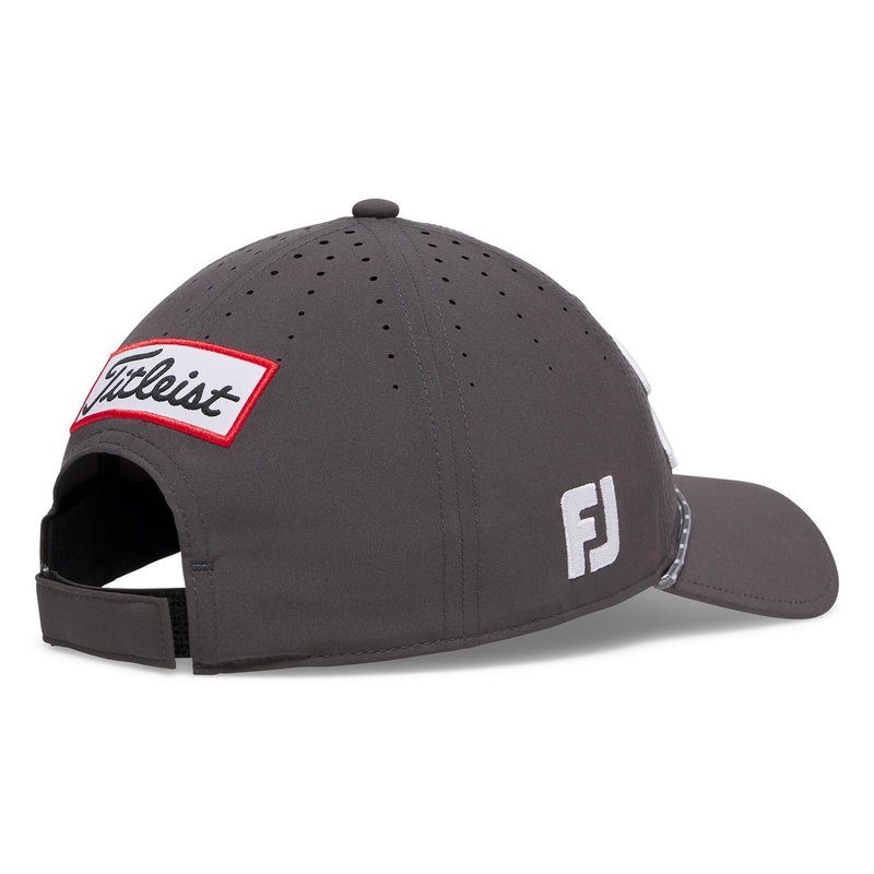 Titleist Tour Breezer gorra de hombre, carbón/blanco
