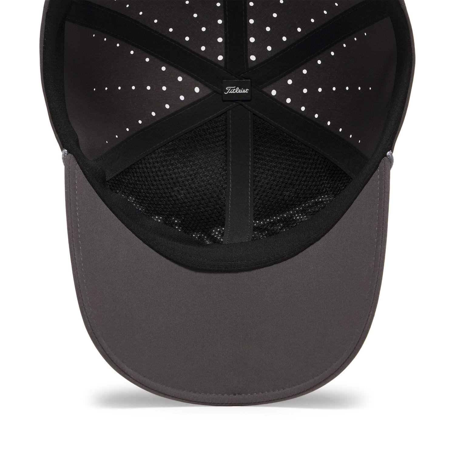 Titleist Tour Breezer gorra de hombre, carbón/blanco