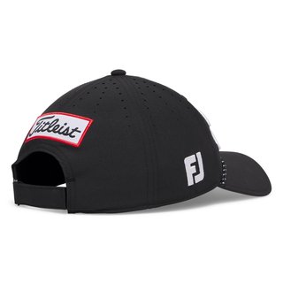 Titleist Tour Breezer gorra de golf para hombre, negro/blanco