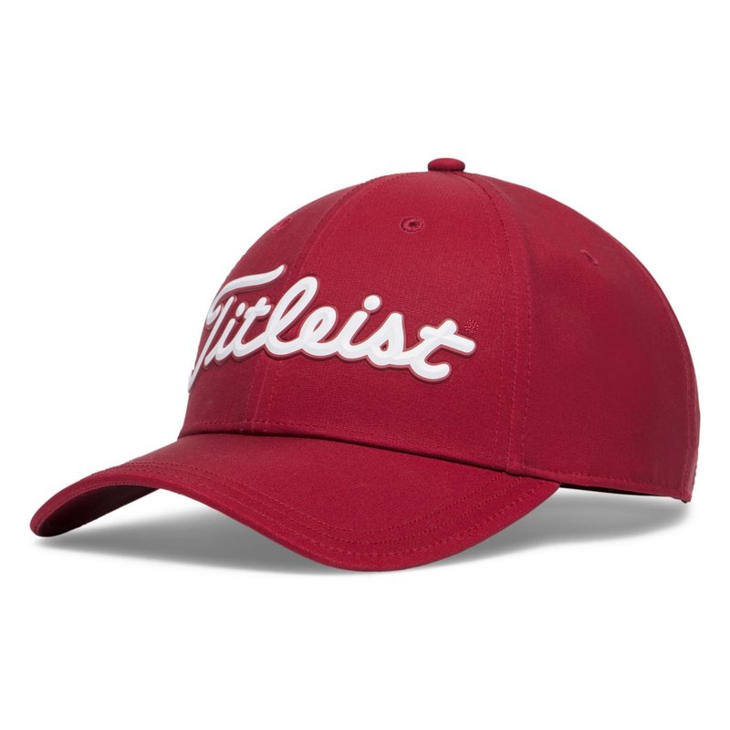 Titleist Players Ball Marker gorra de hombre, carmesí/blanco