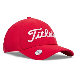 Titleist Players Ball Marker gorra de hombre, rojo/blanco