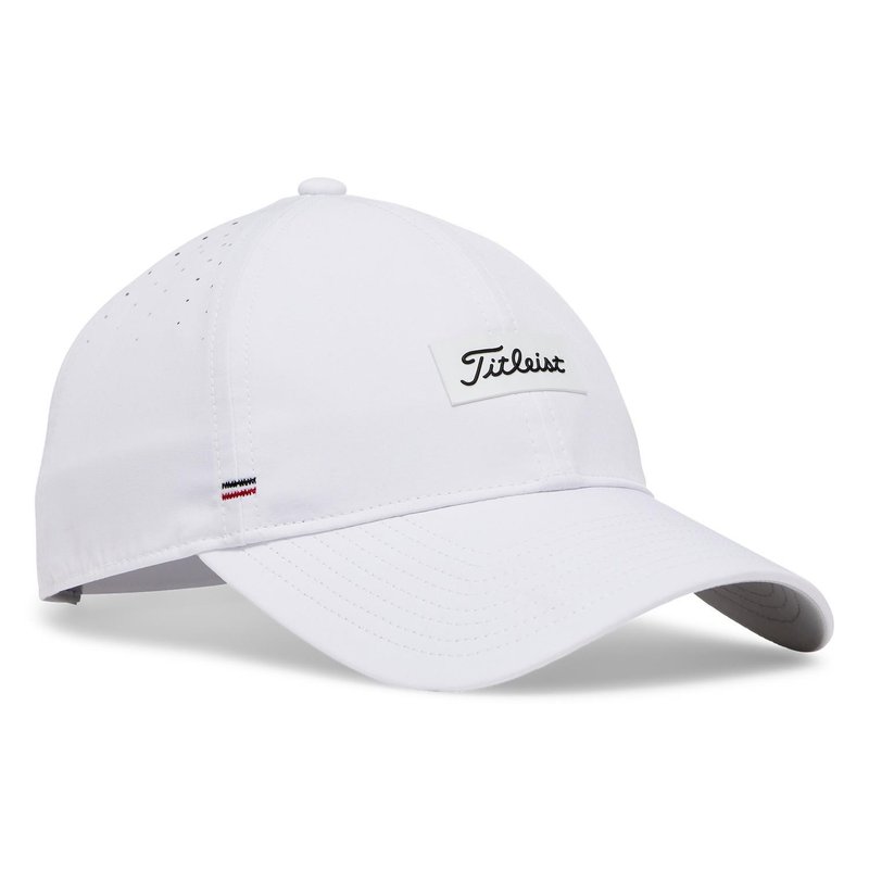 Titleist Charleston Breezer gorra de hombre, blanco/blanco/negro
