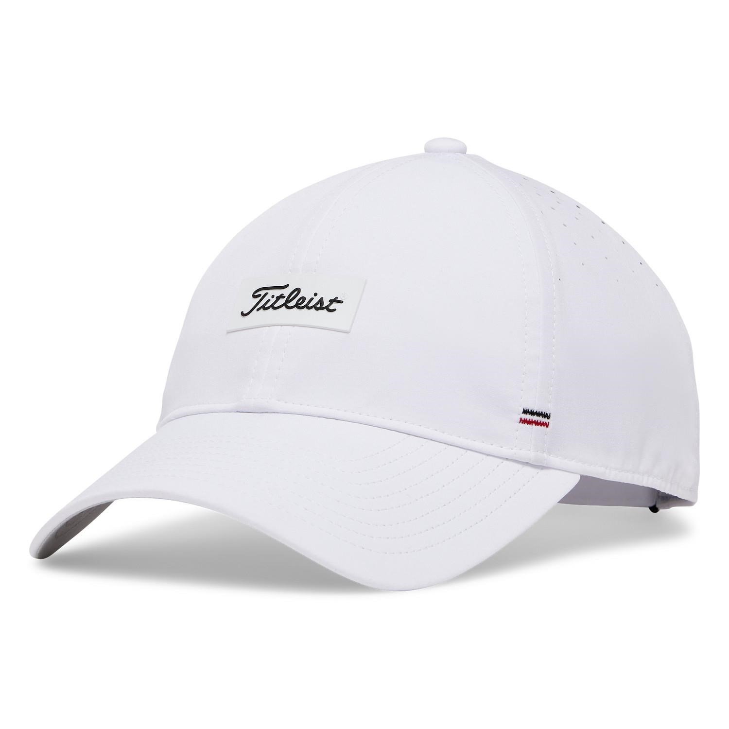 Titleist Charleston Breezer gorra de hombre, blanco/blanco/negro