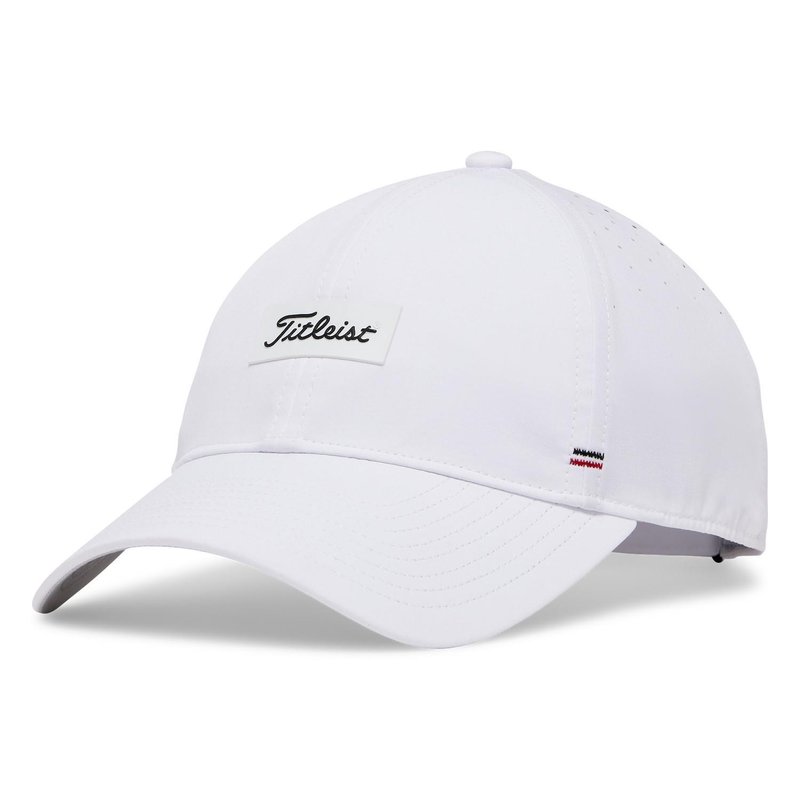 Titleist Charleston Breezer gorra de hombre, blanco/blanco/negro