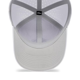 Titleist Charleston Breezer gorra de hombre, blanco/blanco/negro
