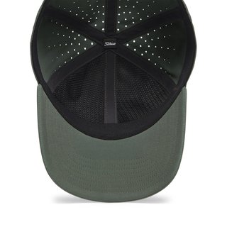 Titleist Charleston Breezer gorra de hombre, cypress/negro/blanco