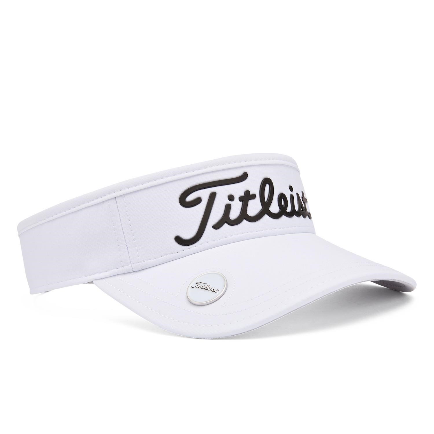Titleist Players Ball Marker visera unisex, blanco/negro